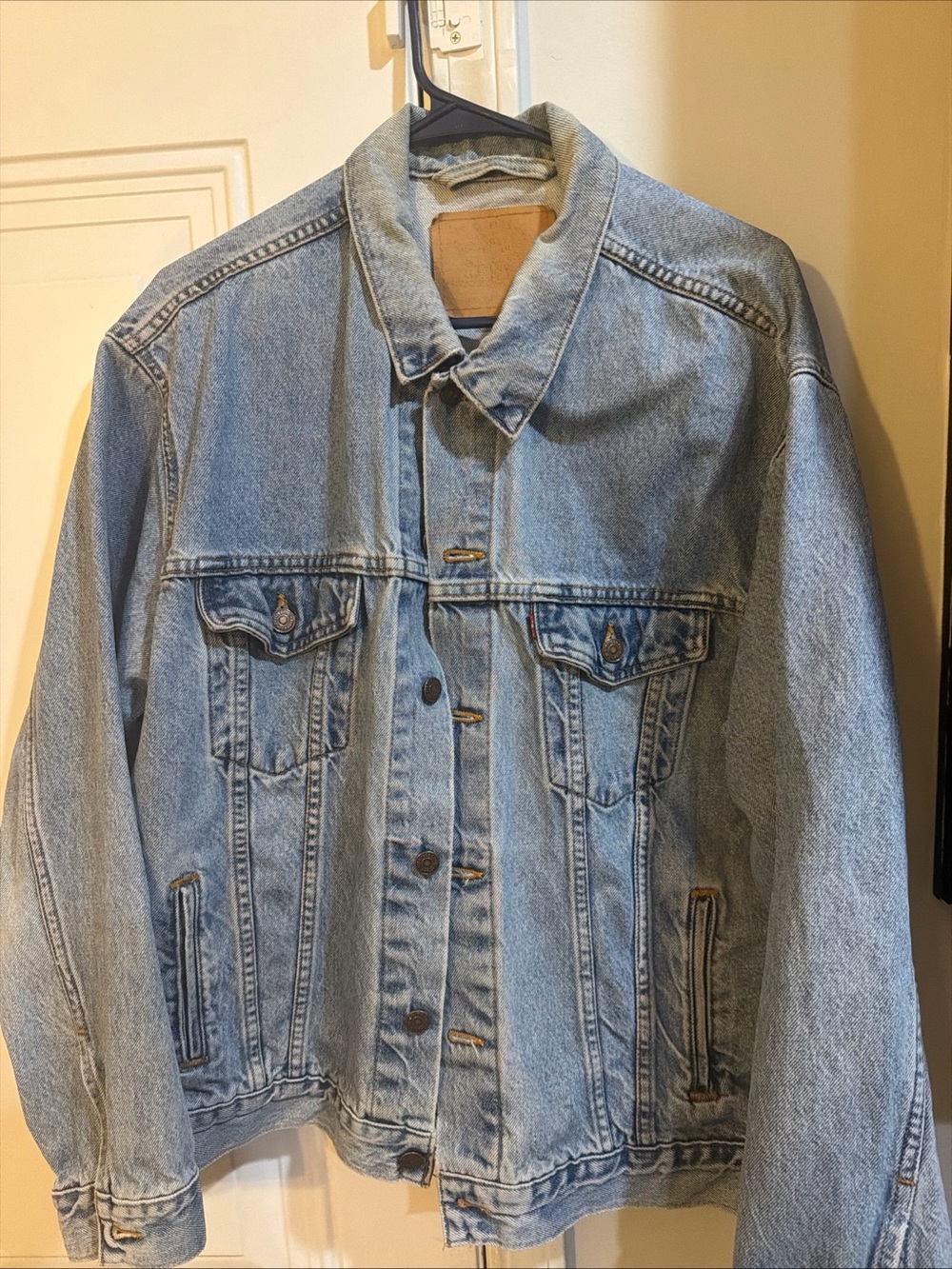 Levi's 70507-0389 Galactic Wash Denim Jacket Size large - Picture 6 of 7
